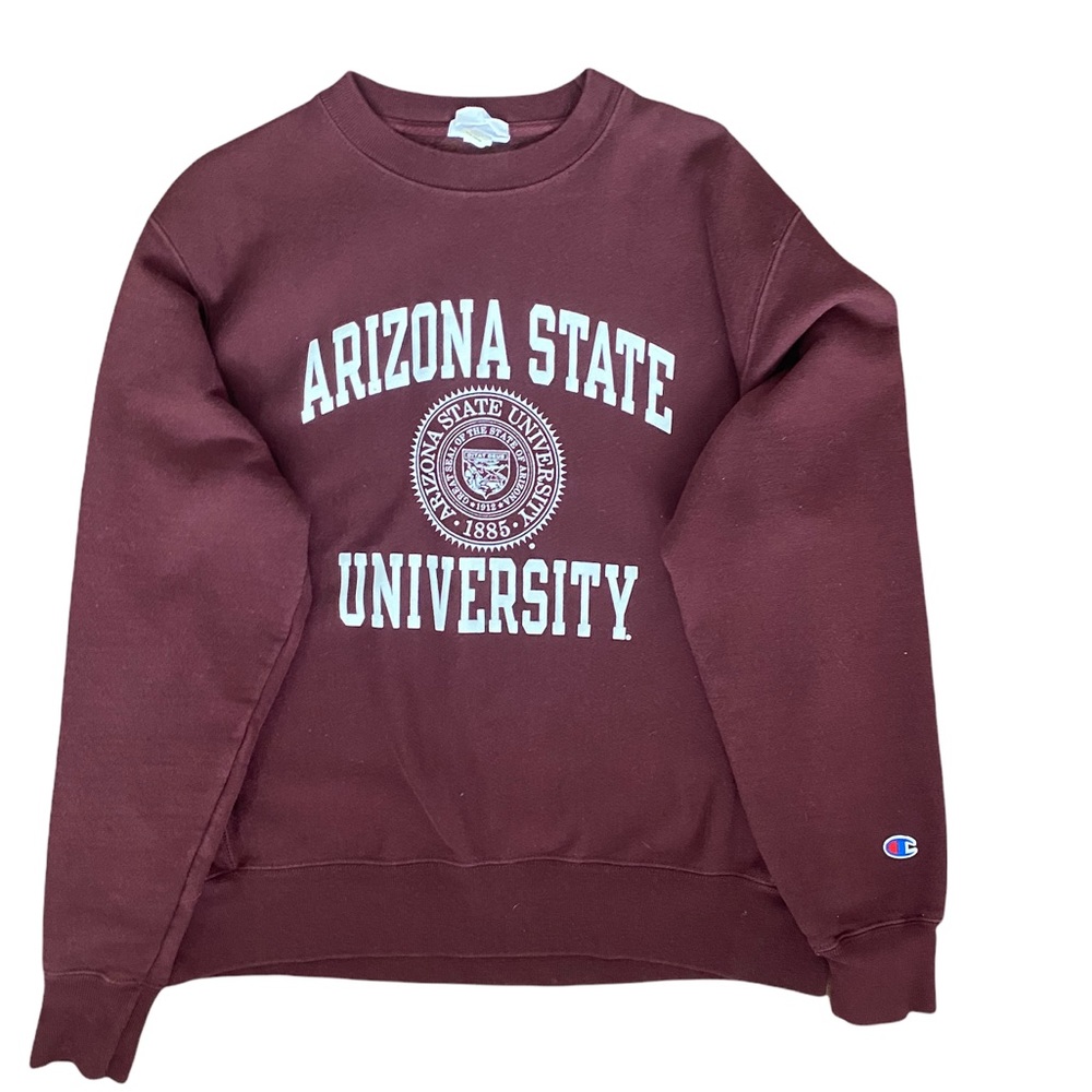 Arizona State University Champion Heavyweight Reverse Weave Crewneck
